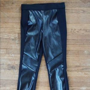 Bar III Faux Leather Leggings